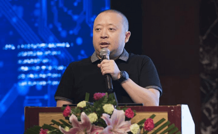 奥联副总经理蔡先勇演讲